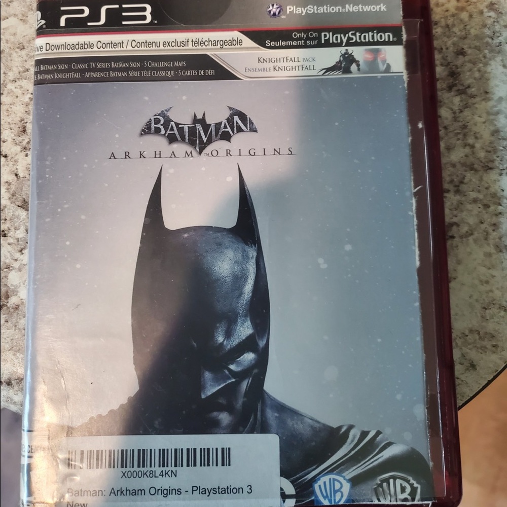 PS3 Batman game
